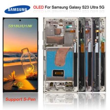 For Samsung Galaxy S23 Ultra 5G S918U/W LCD Display Screen Replacement A OLED
