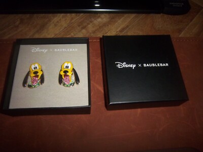 DISNEY X BAUBLEBAR PLUTO EARRINGS - NIB