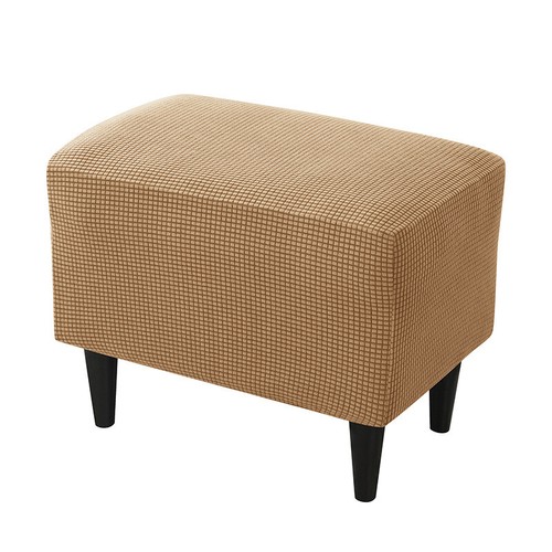 Footstool Chair Cover Stretch Stool Sofa Storage Slipcover Protector Rectangle / - Picture 32 of 42