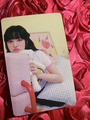 LIZ IVE Group Ready Seasons Edition Celeb K-pop Girl Photo Card Teddy