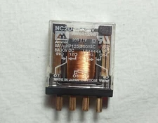 (Qty 1) Aromat NC2D-DC24V Relay DPDT Plug-in