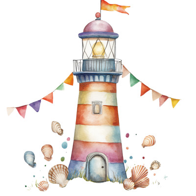 3x car sticker lighthouse stained glass 9x9 cm weatherproof vinyl sticker