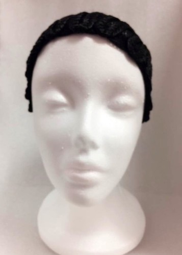 QFITT STRAIGHT CORNROW CAP #5024 BLACK (WAY TO MAKE YOUR OWN WIG) LITE WGT - Picture 2 of 6