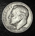 1957 D Roosevelt Dime 90% Silver 2