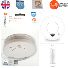Smartwares Optical Smoke Detector 10 Years Lifetime Compatible with Google Home