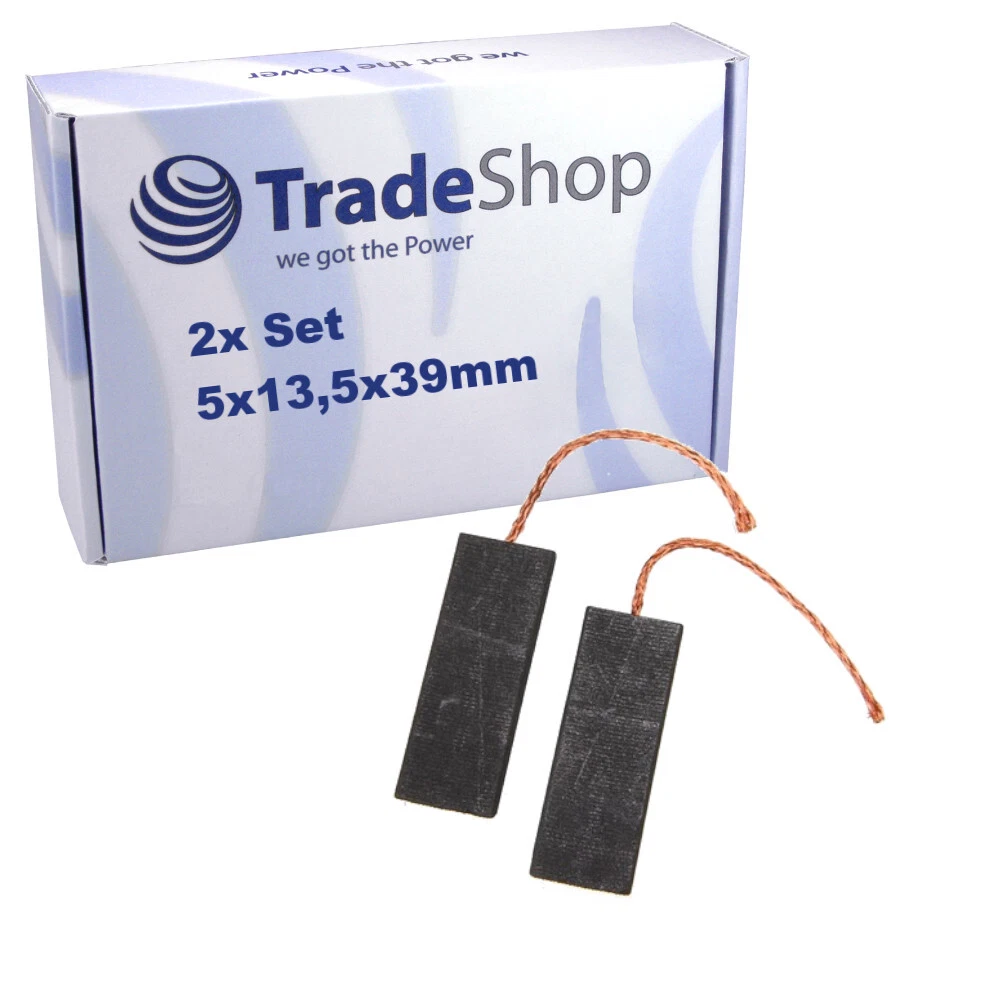 Spazzole Di Carbone Per Siemens Lavatrice | Set Da 2 Pezzi Per SIWAMAT 8120, 9100, 9103 - 4