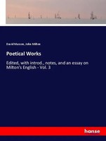 Poetical Works David Masson (U. A.) Taschenbuch 568 S. Englisch 2019 Hansebooks