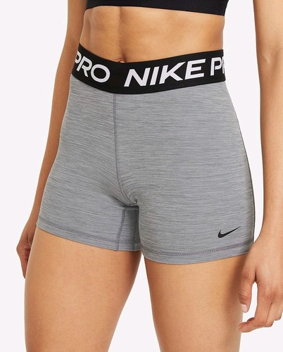 Nike Women's 365 5" Shorts GRAY | BLACK MD - Picture 3 of 6