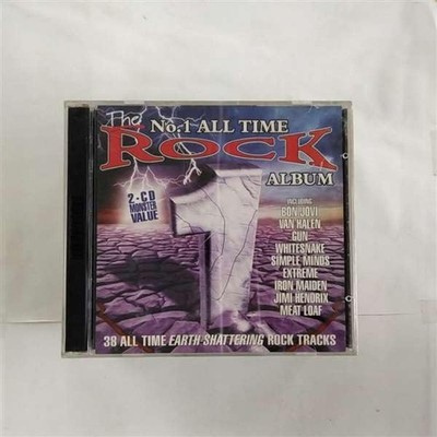 Various Artists - The No.1 All Time Rock Album - Various Artists CD W1VG The