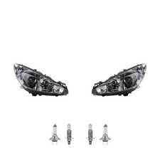 Scheinwerfer Set Halogen passend für Peugeot 308 05/2011- mit H7 H1 links rechts