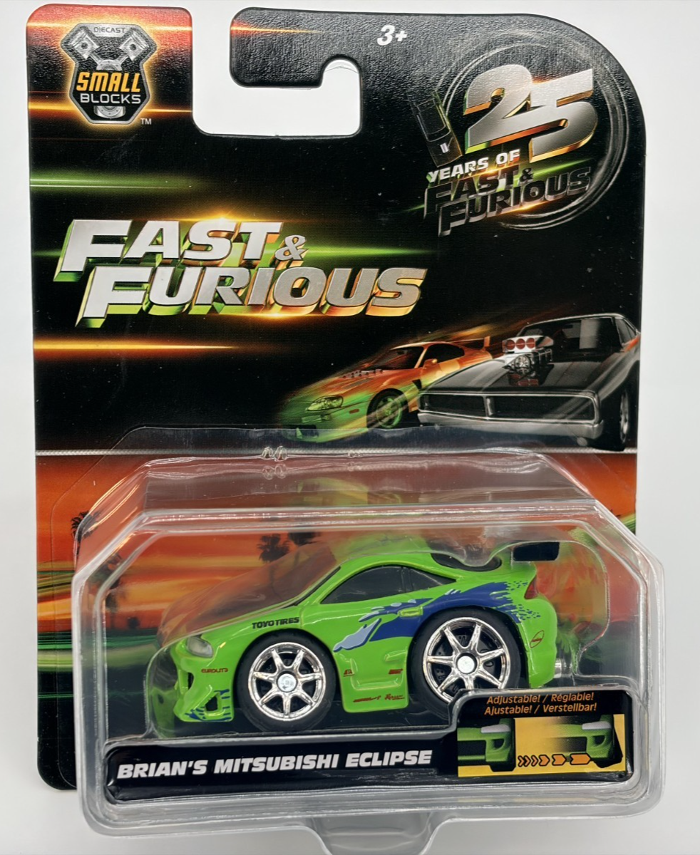 Jada 2026 Small Blocks Brians Mitsubishi Eclipse 25 Years Fast