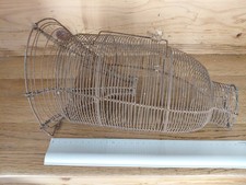 🐟 Ancienne Nasse A Poissons  fil  de fer Piège Article De  pêche Art Populaire
