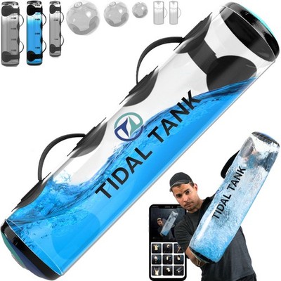 Tidal Tank Classic  Aqua Bag with Water, Sandbag Weighted Workout Equipment f...
