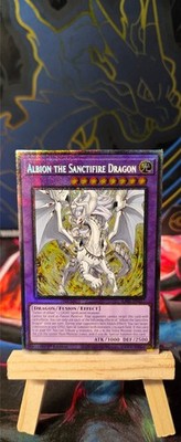 Albion the Sanctifire Dragon (Starlight Rare) RA05-EN037 Rarity Collection 5 1st