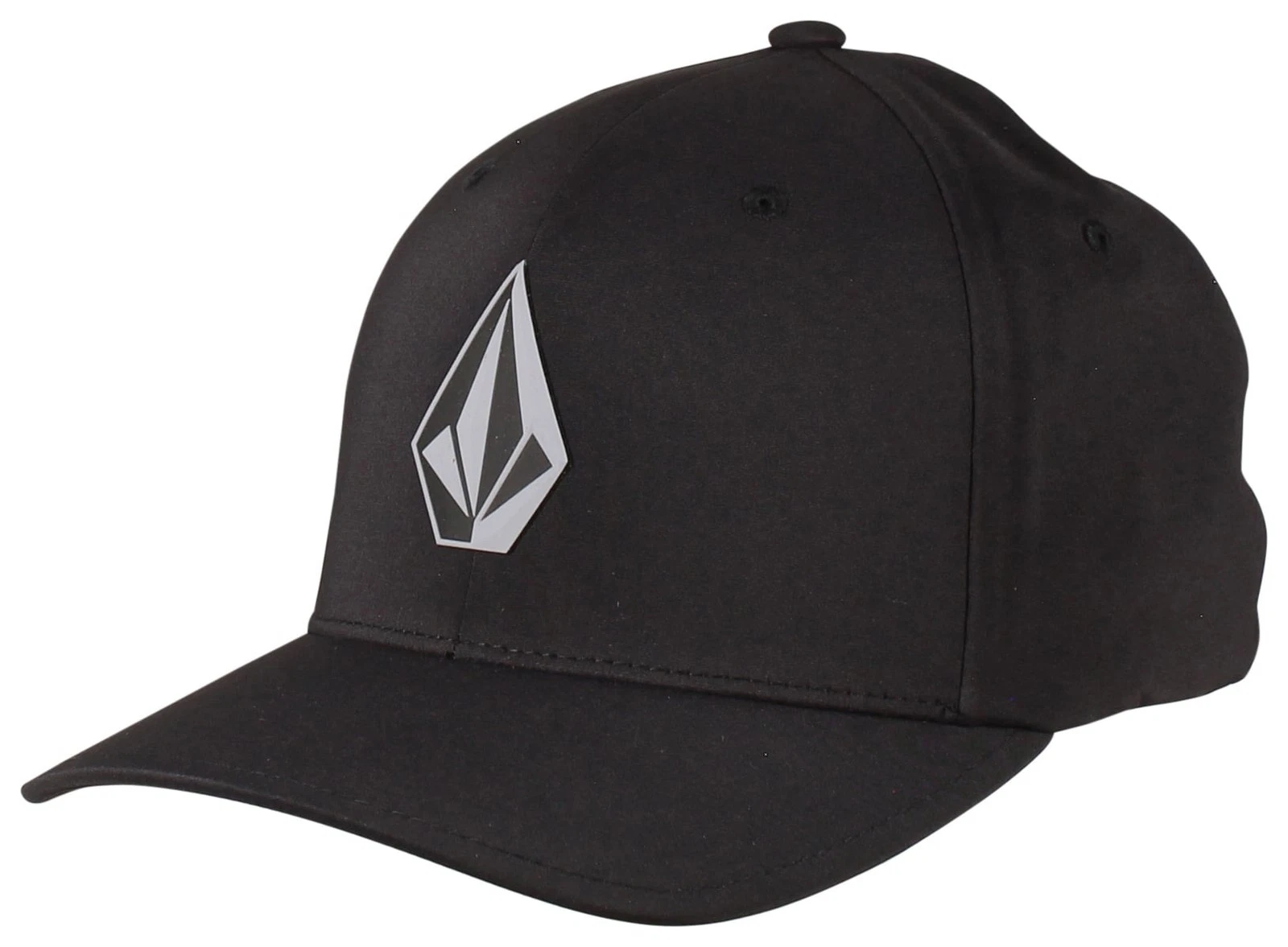 Volcom Stone Tech Delta Flexfit Hat - Black - New