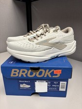 Brooks Women's Ghost Max 3 Coconut Chateau Grey Blue Med Width Multi Sizes NEW