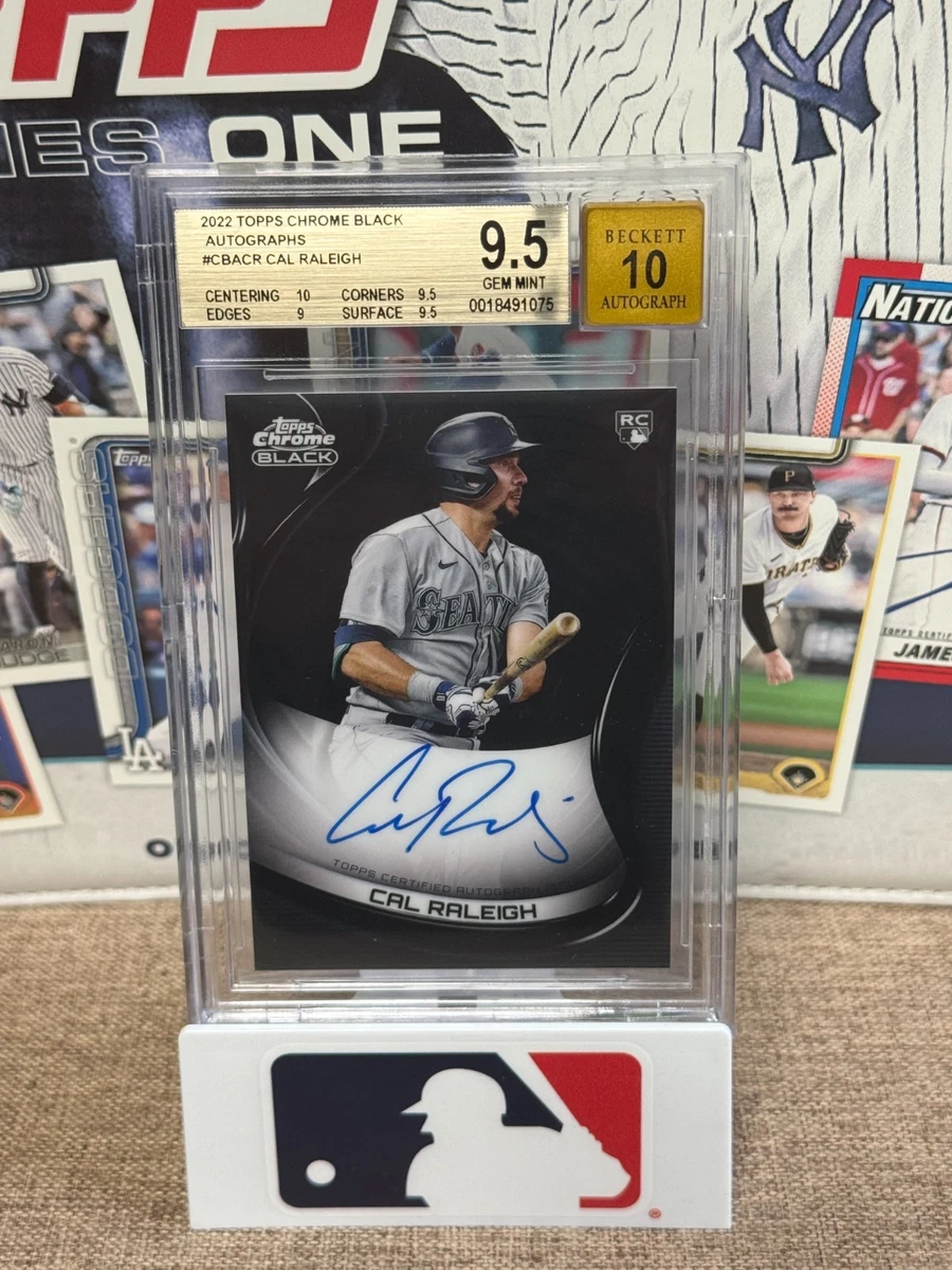 2022 Topps Chrome Black - Cal Raleigh #CBA-CR for sale | eBay