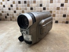 JVC GR-SXM520U Camcorder VHS C Metallic Gray Untested