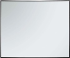 Elegant Lighting MR43036 Elene 30" W x 36" H Contemporary - Black