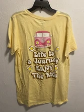 Simply Southern Life Is A Journey Enjoy The Ride Graphic Tee Size XL