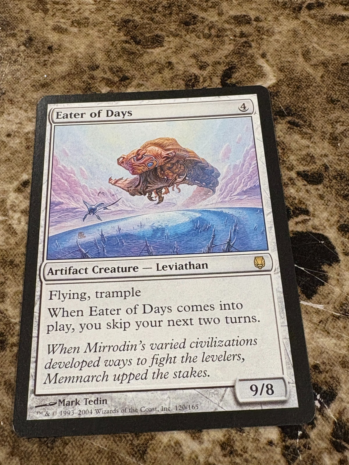 EATER OF DAYS Magic the Gathering MTG Darksteel LP