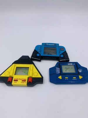 3x LCD games no Game & Watch Torpedo Melody Car Racing 80s vintage