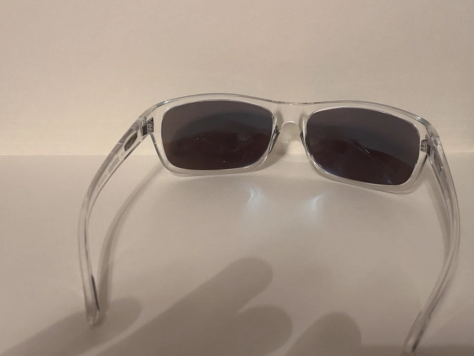 Gafas de sol Revo Vapper para hombre lentes polarizadas redondas marco transparente. Foto 4 de 4