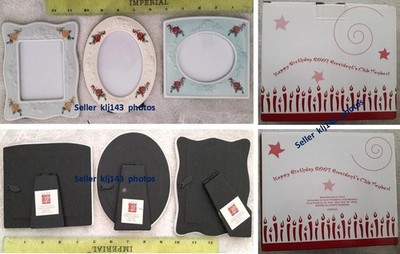 2007 Avon Porcelain Frame Set President s Club NEW