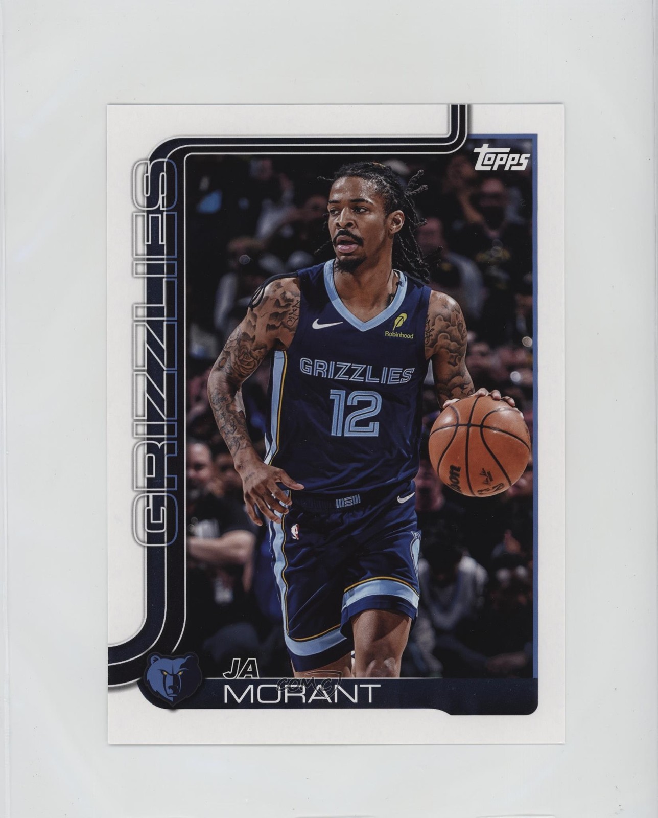 2025-26 Topps Oversized Topps Cards Ja Morant #OTC-8 6q5