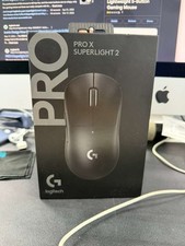 Logitech G PRO X SUPERLIGHT 2 Wireless Gaming Mouse Black 60g HERO 2 8KHz - New