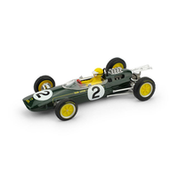 Lotus 25 T.Taylor 1963 N.2 Retired Belgio Gp + Pilota 1:43 Brumm Formula 1 -D- N