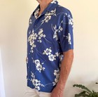 VINTAGE 1970s HAWAIIAN SHIRT MEN's LARGE — photo 3