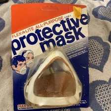 Protective Mask 1960s New With Damage On Box