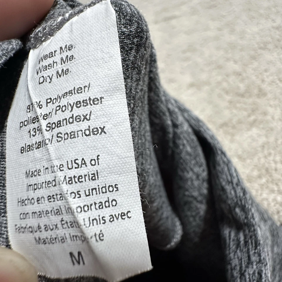 Beyond The Bump Maternity Leggings Women's M Gray Stretch Skinny Belly Panel - Image 4 of 4