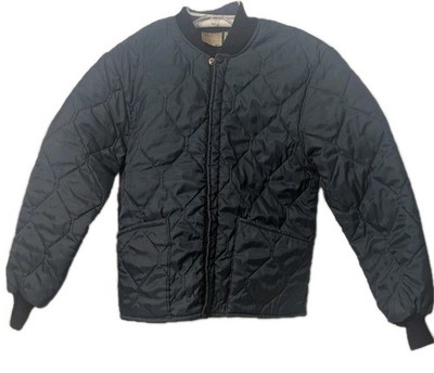 Wear Guard Quilted Cooler Jacket M Blue Bomber 