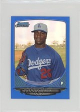 2013 Bowman Chrome Minis Blue Refractor 77/99 Onelki Garcia #266 sh7