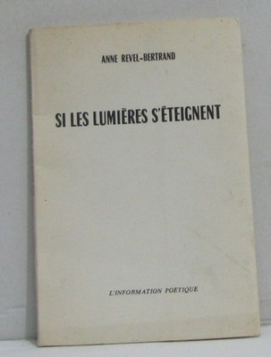 Si les lumières s'éteignent | Revel-bertrand Anne | Etat correct