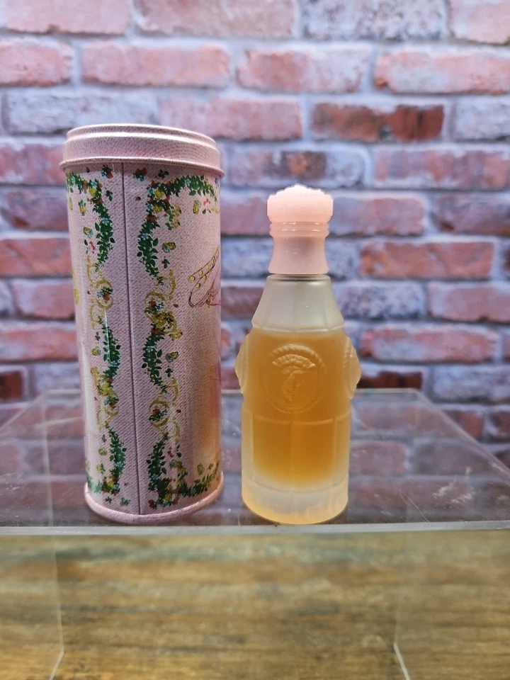 Pantalones de mezclilla Versace Baby Rose 1,6 OZ perfume EDT con lata rosa descontinuados de colección nuevos Foto 4 de 4