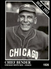 1991 Conlon Collection TSN Chief Bender Chicago White Sox #20