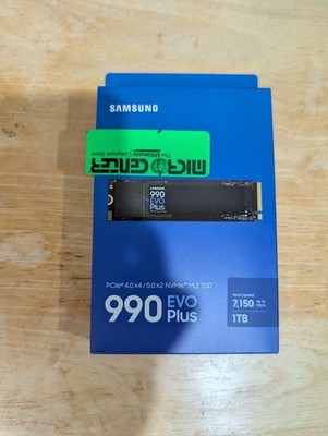 Samsung 990 EVO Plus 1TB NVMe SSD Gen4 x4   Brand New Factory Sealed