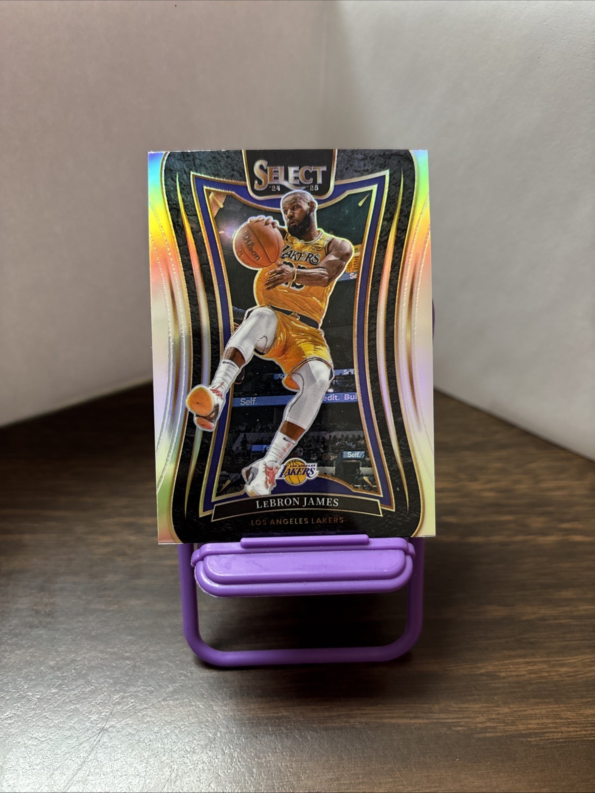 2024-25 Panini Select - Mezzanine LeBron James #310 Silver Prizm