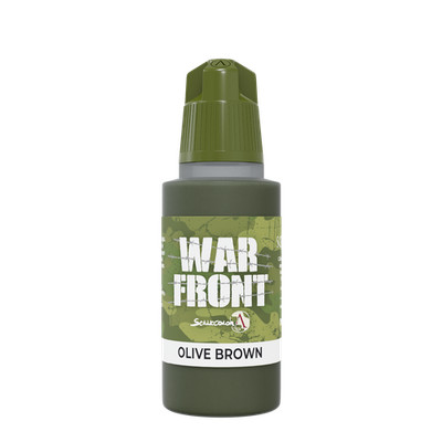 SW-35 Olive Brown Acrylic Paint for Miniatures and Models 17ml Scale75 New