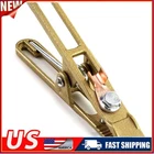 260A Brass Welding Ground Clamp A-Type Earth Clip for Arc Welding Machine 1PC➹