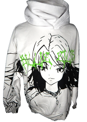 Billie Eilish x Bershka limited edition hoodie hooded sweatshirt