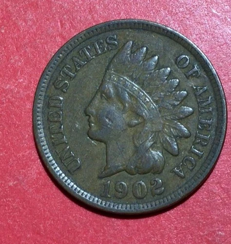 1902 US Indian Head Cent! XF! SHARP! Old US Coin!