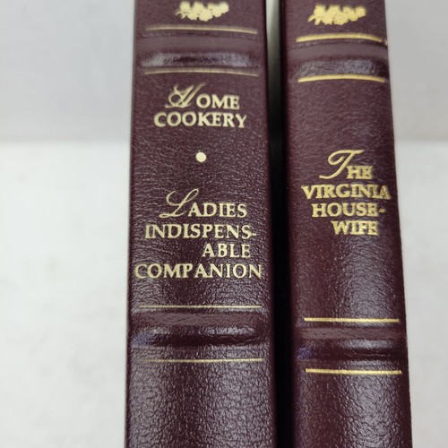 Home Cookery And Ladies Indispensable Companion & The Virginia Housewife Vintage