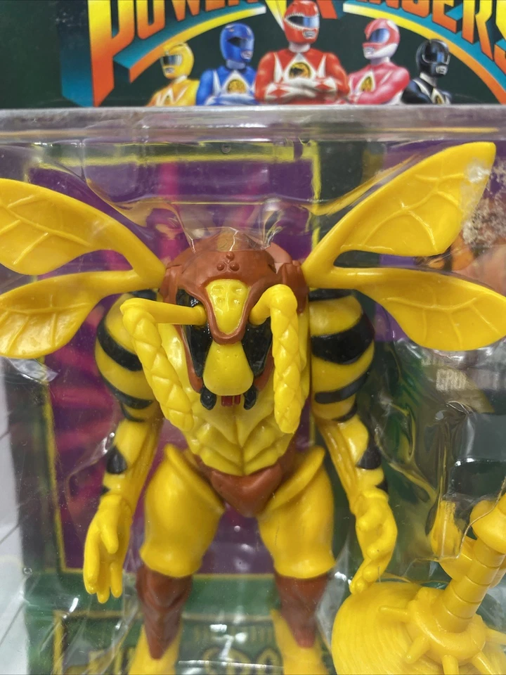 Bandai Mighty Morphin Power Rangers Stinger Shooting Grumble B Evil Space Aliens - Image 3 of 4