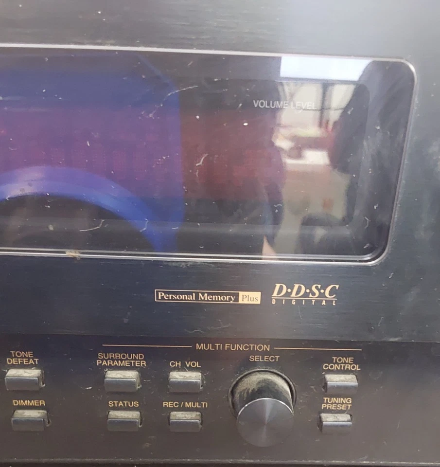 Receptor de sonido envolvente Denon AVR-4802R AV AM/FM 7,1 canales THX Surround EX | Probado Foto 3 de 4