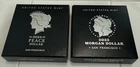 2023 S Morgan & Peace Proof Dollars In OGP With COA