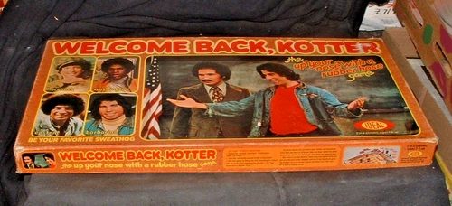 Vintage 1976 Ideal WELCOME BACK, KOTTER BOARD GAME John Travolta Barbarino Nice
